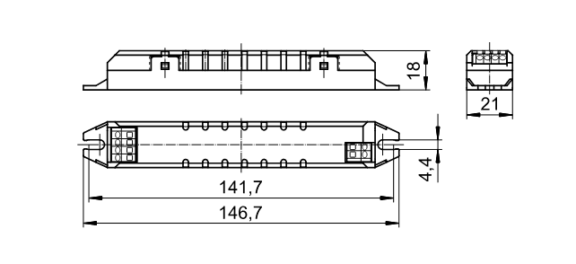 Schema dimensioni e ingombri