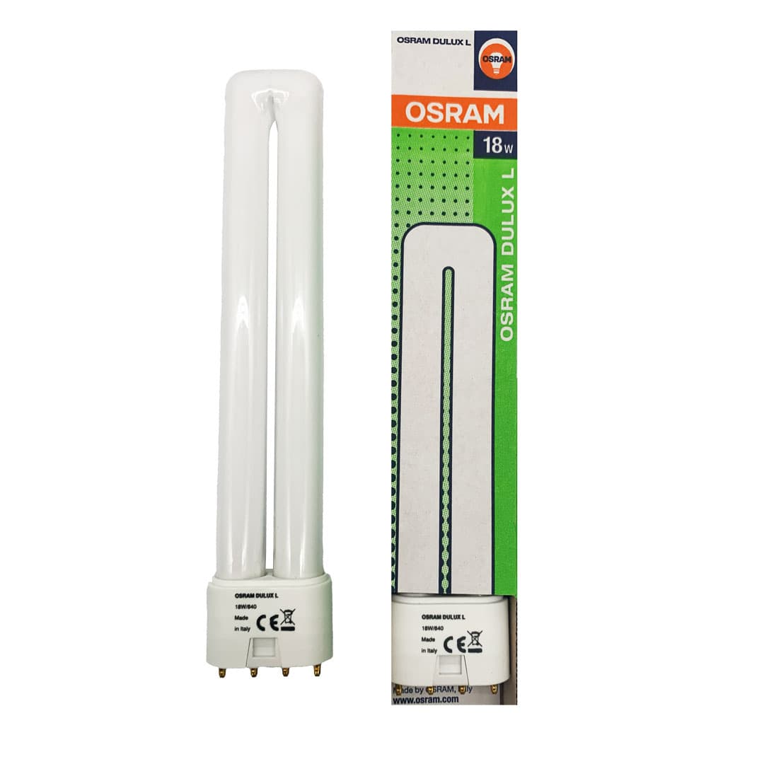 OSRAM DULUX L 18W/840 2G11 - Lampada Fluorescente Bianco Naturale