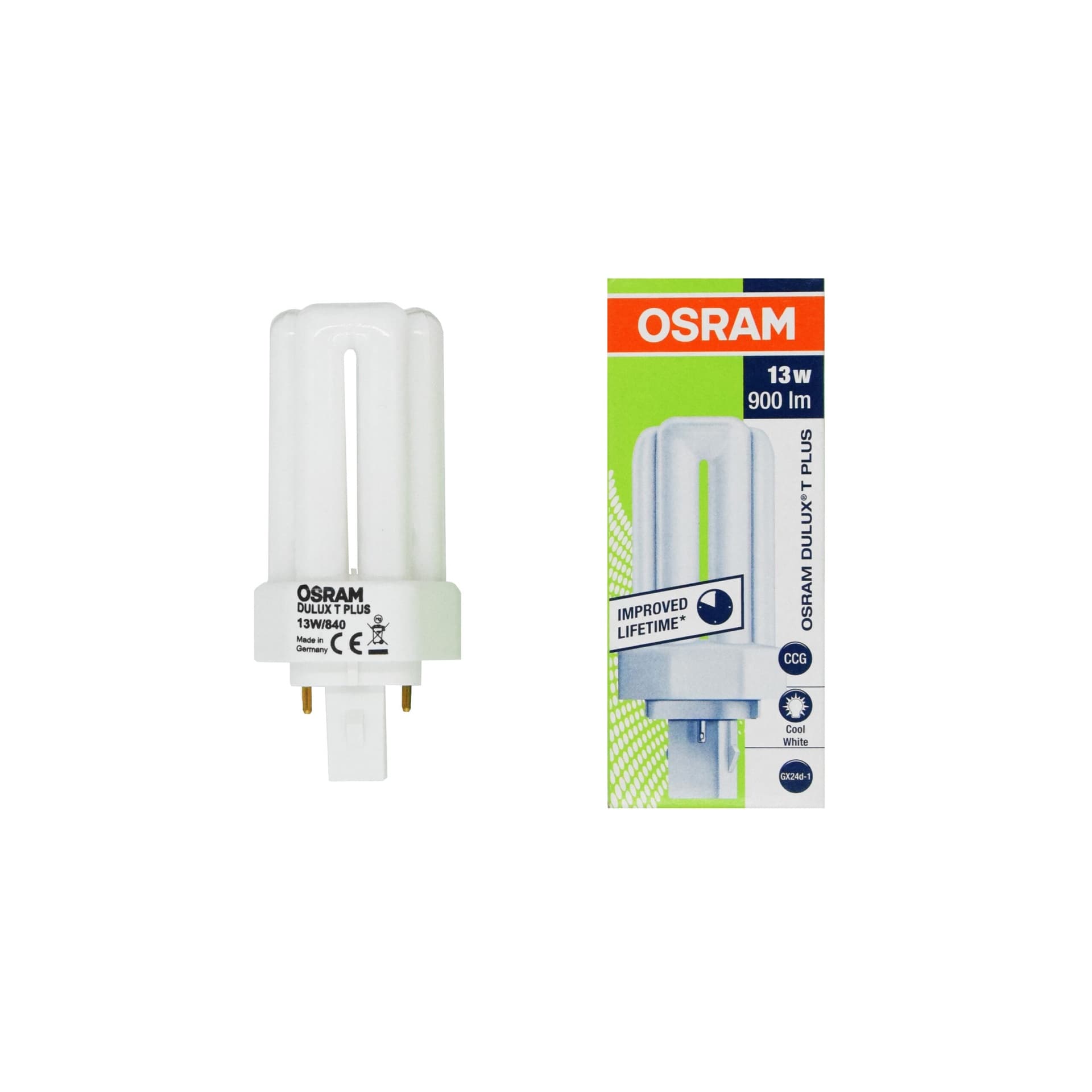 OSRAM DULUX T 13W 840 GX24D-1 Bianco Neutro