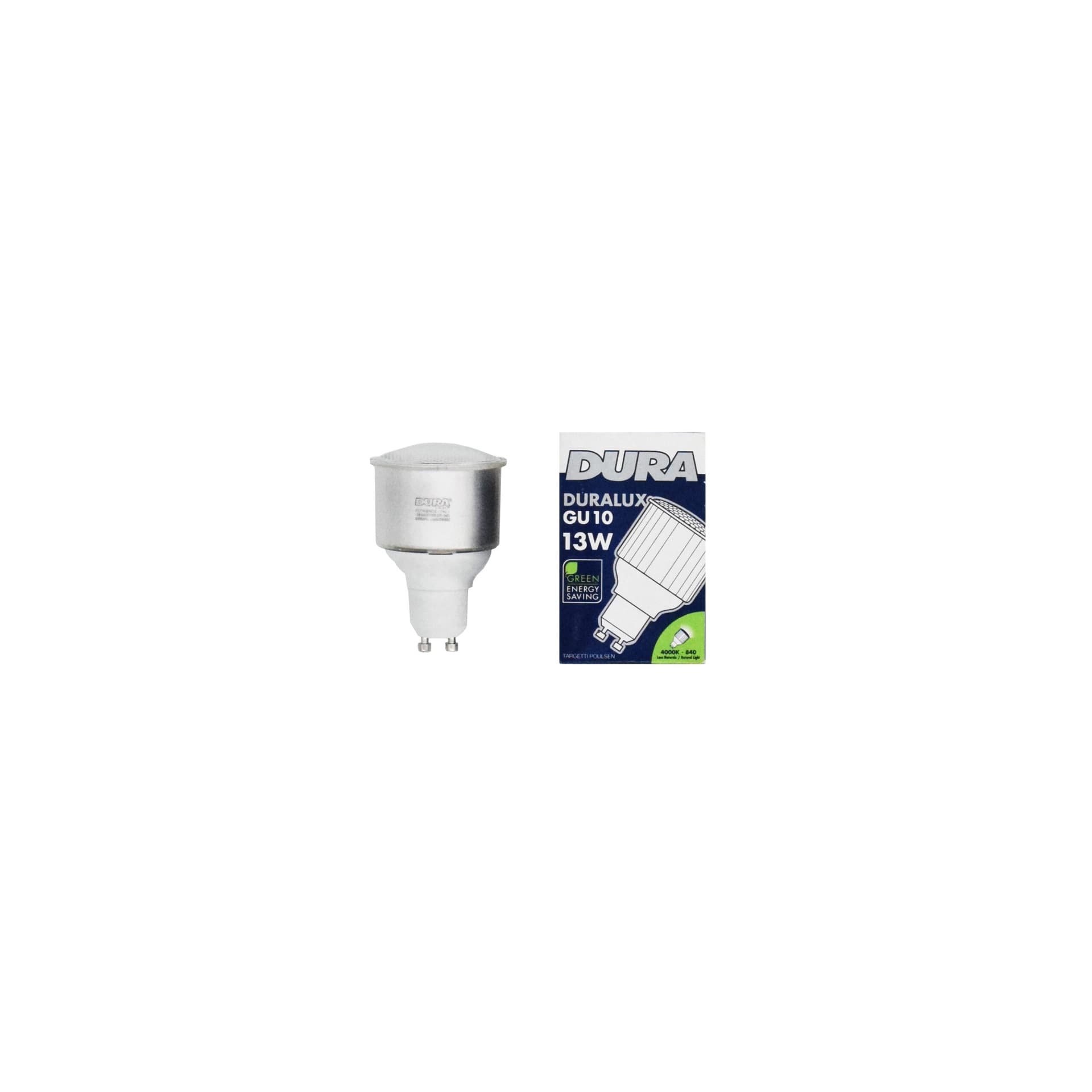 Lampada Fluorescente Dicro 13W 4000K GU10 Duralamp