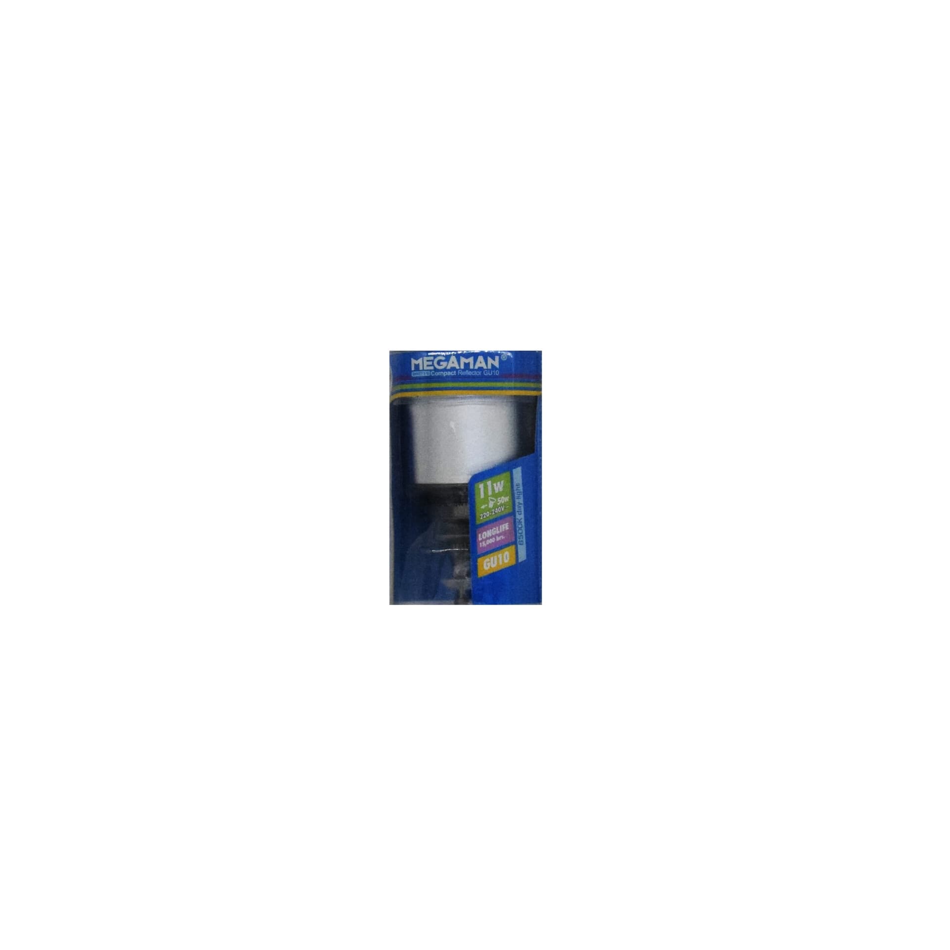 Lampada Fluorescente Dicro 11W 6500K GU10 Megaman