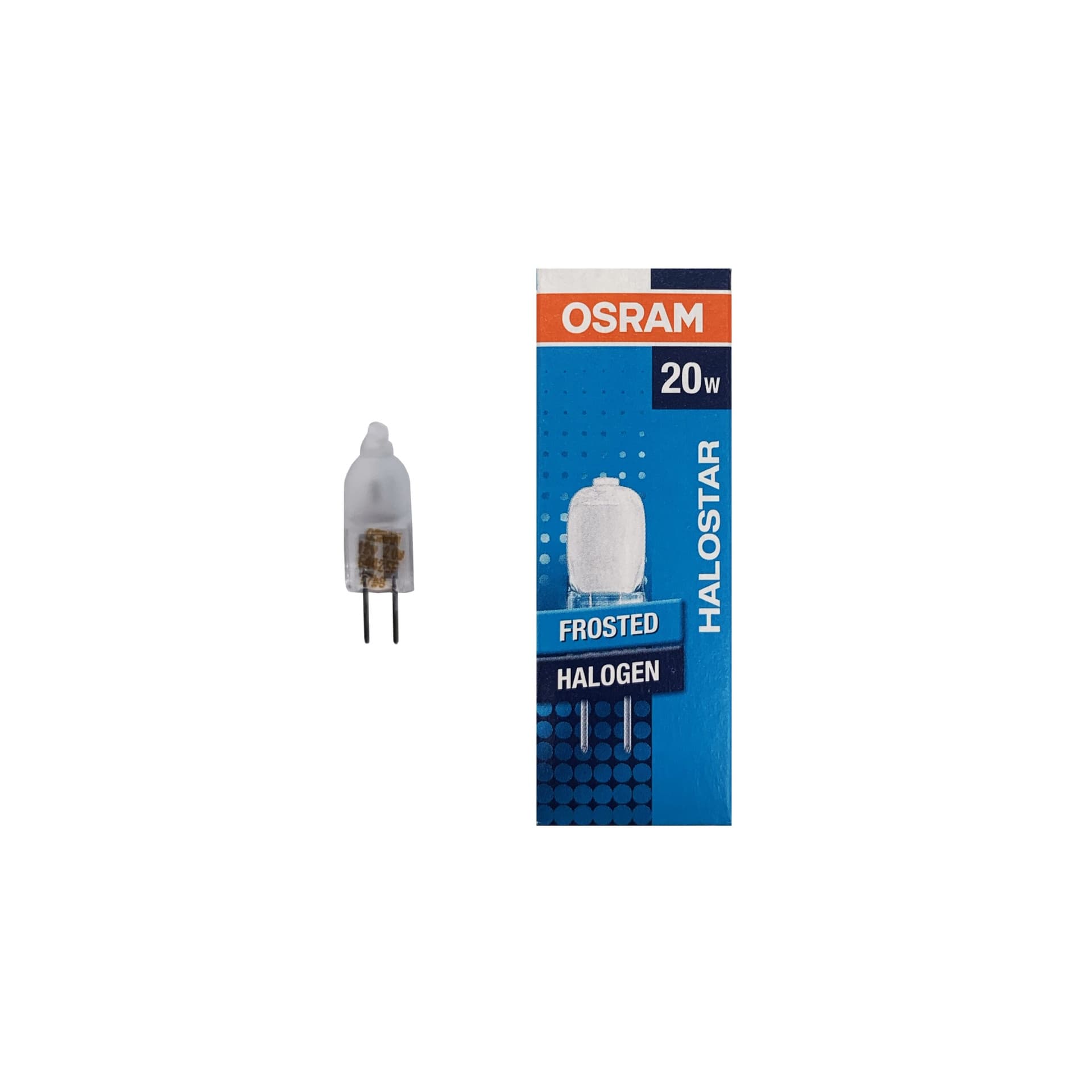 OSRAM Lampada Alogena G4 20W 12V Frosted
