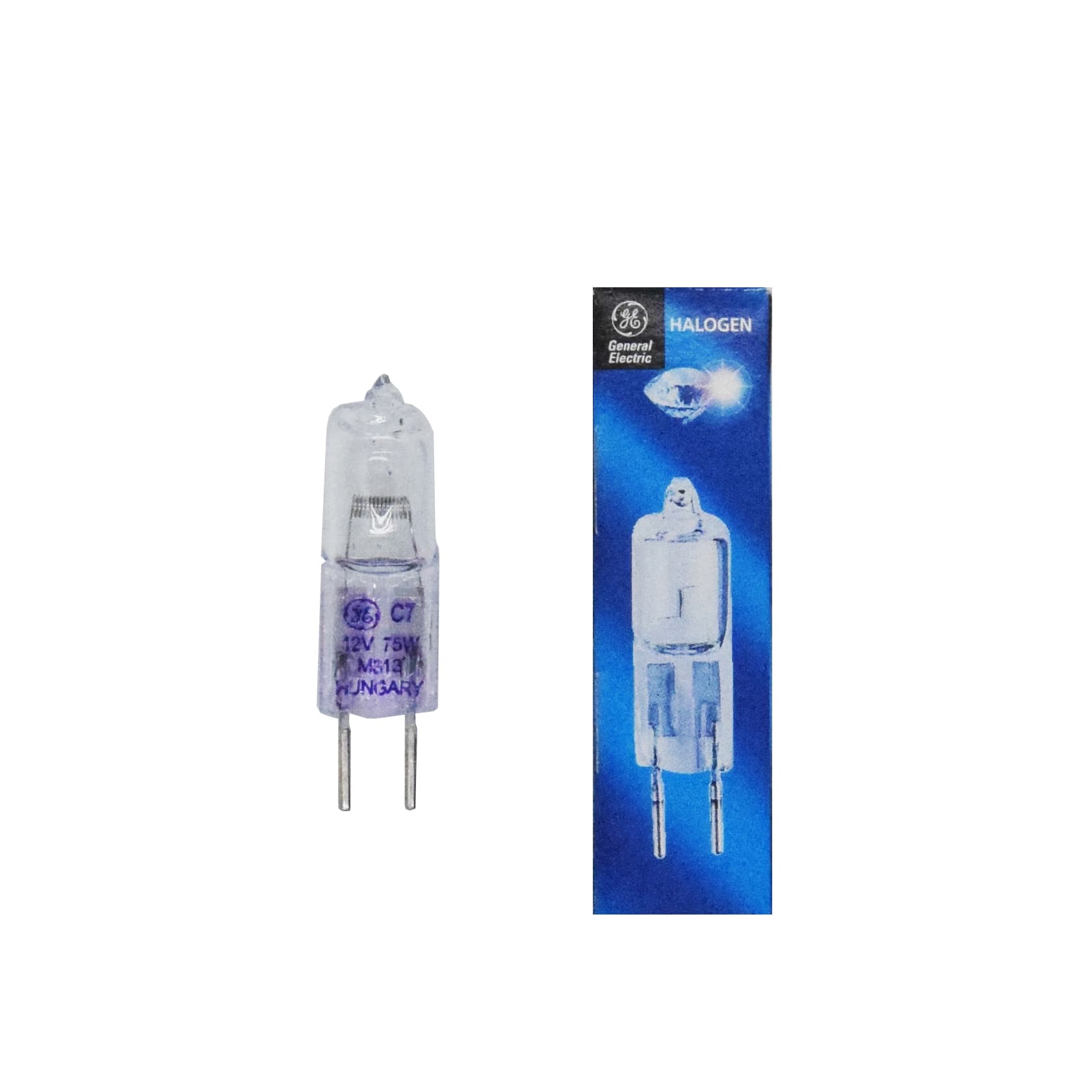 Lampada Alogena Bispina GY6.35 75W 12V Clear GE