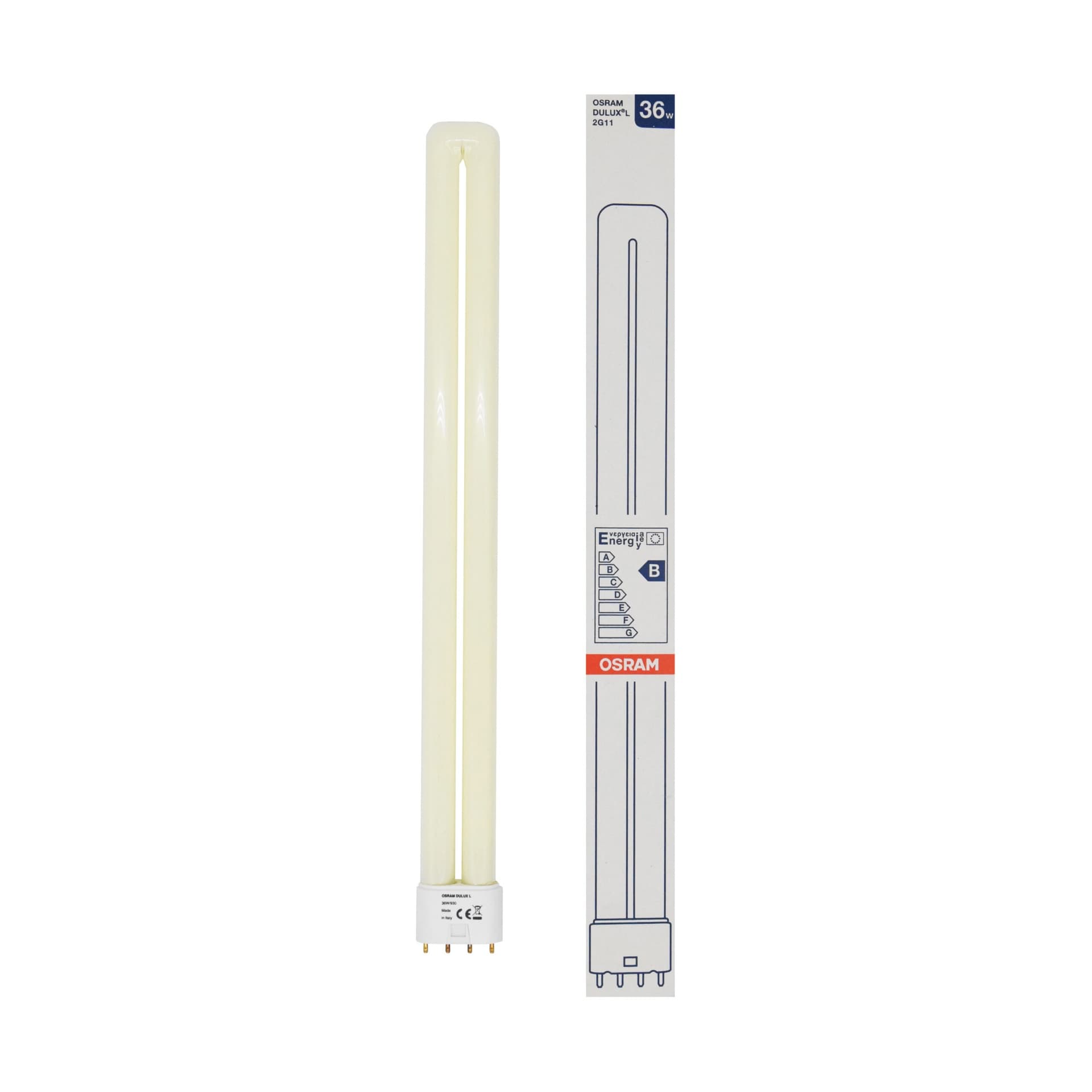 OSRAM DULUX L 36W/930 2G11 - Lampada Fluorescente Bianco Caldo