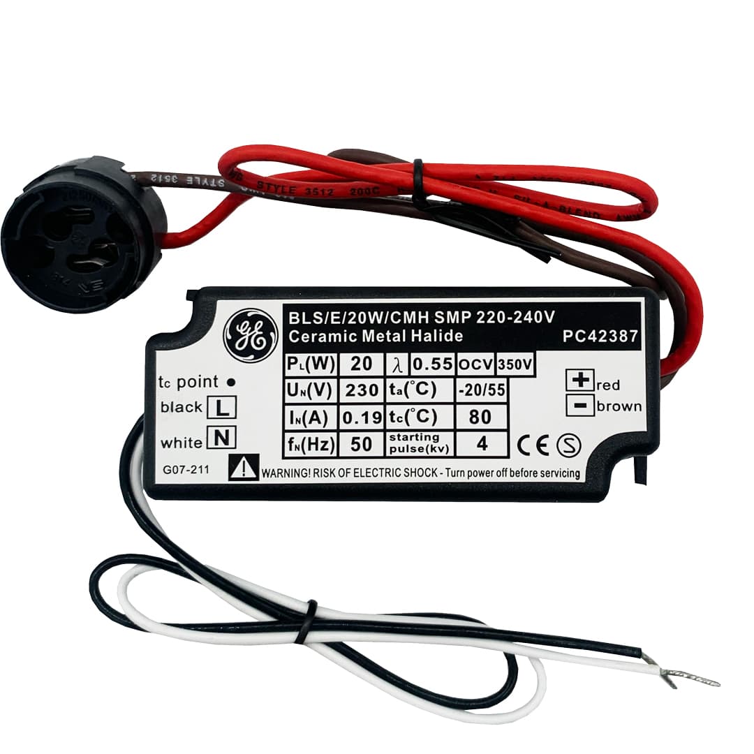 Ballast Elettronico HI 20W GE - Alimentatore HCI/CMH