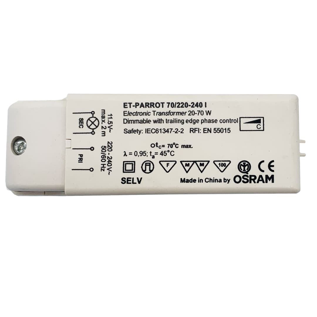 OSRAM Driver Elettronico AC 12V 20-70W Dimmerabile