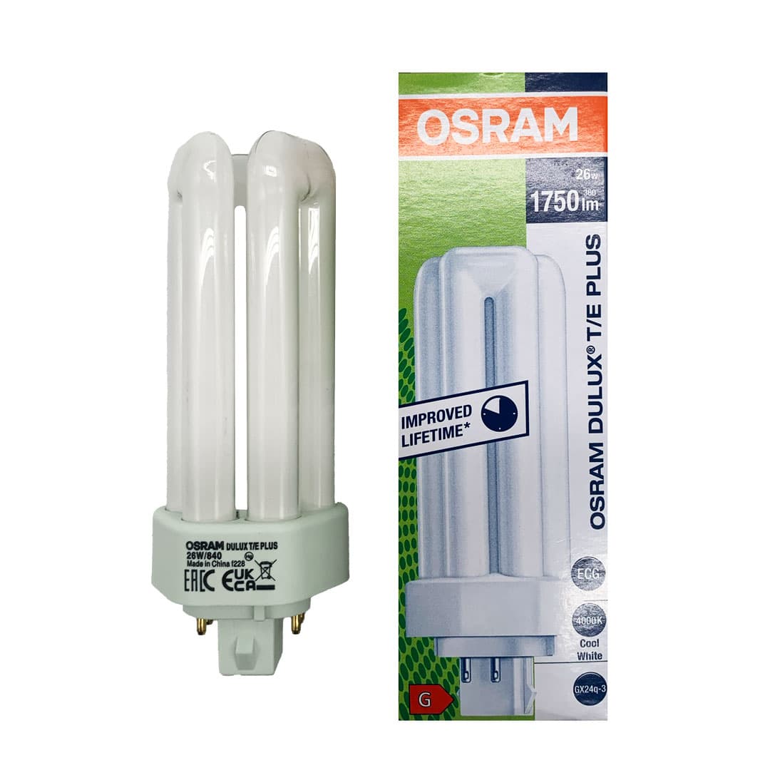OSRAM Dulux T/E 26W 840 GX24Q-3 Fluorescente