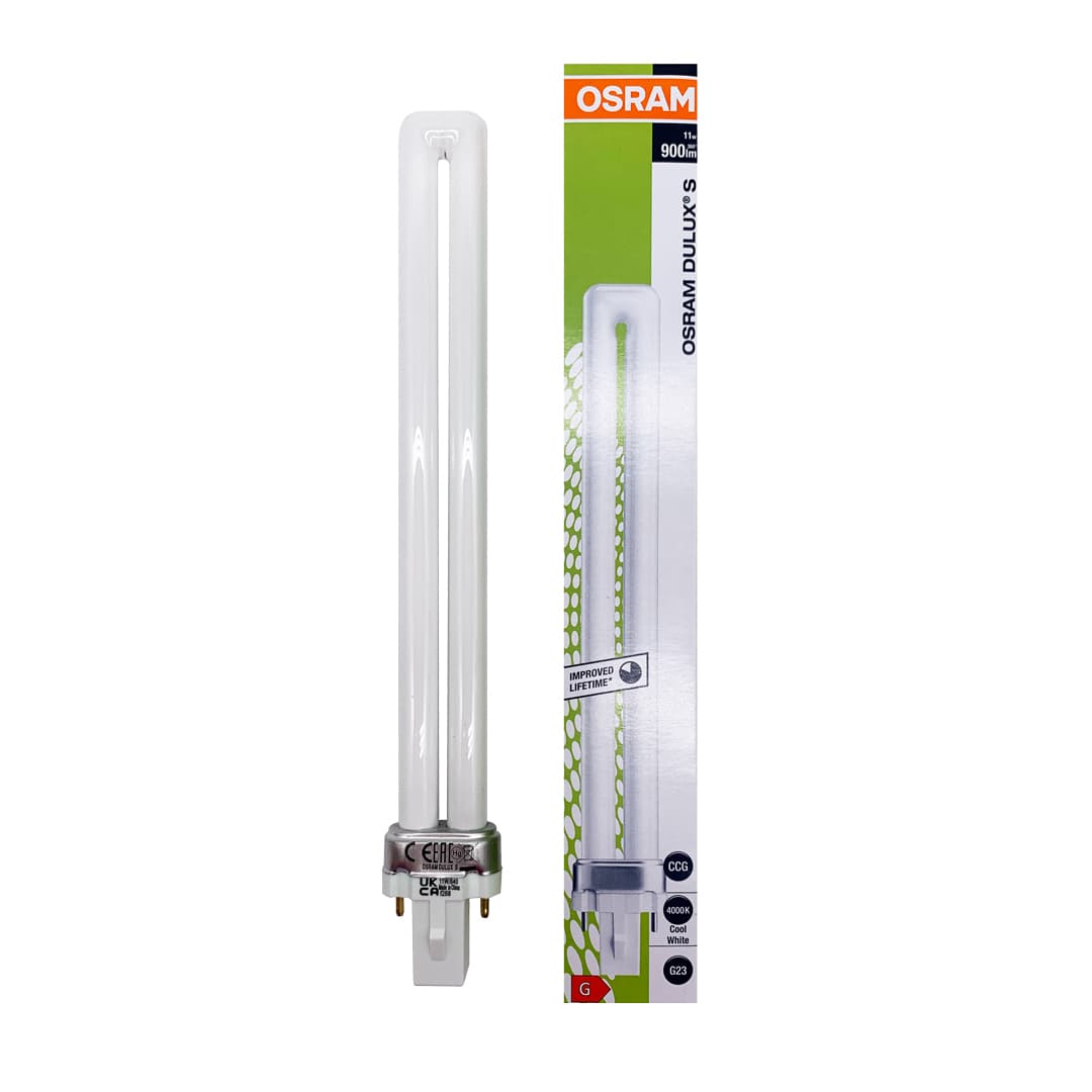 OSRAM DULUX S 11W/840 G23 - Lampada Fluorescente Bianco Freddo