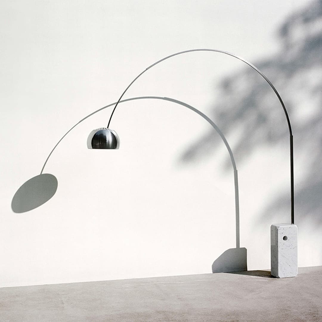 Lampada da Terra Arco Flos