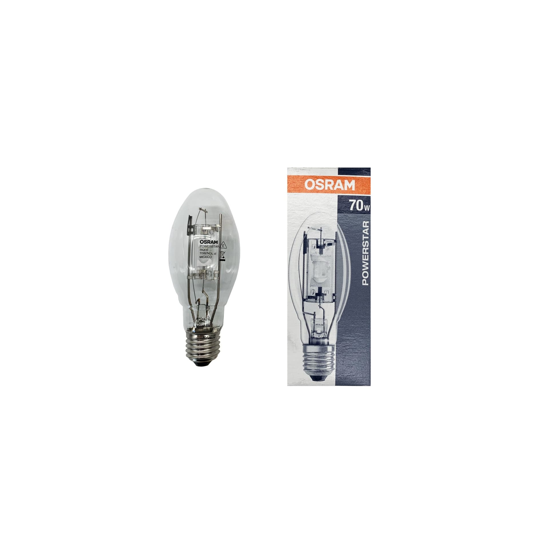 OSRAM HQI-E 70W/942 E27 - Lampada Scarica 4200K