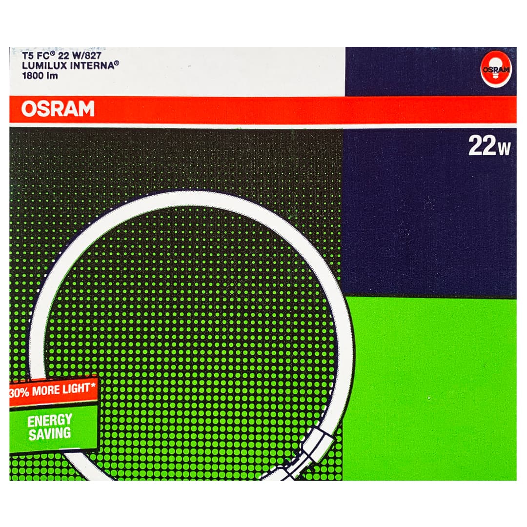 OSRAM Circolina T5 22W 827 2GX13 Bianco Caldo