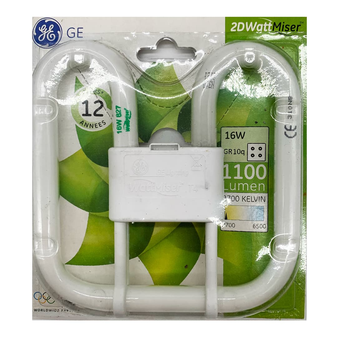 Lampada Fluorescente 2D 16W 2700K 4PIN GE
