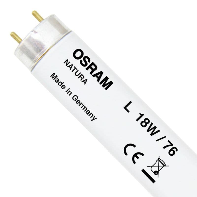 Lampada Fluorescente T8 18W 3500K OSRAM Natura