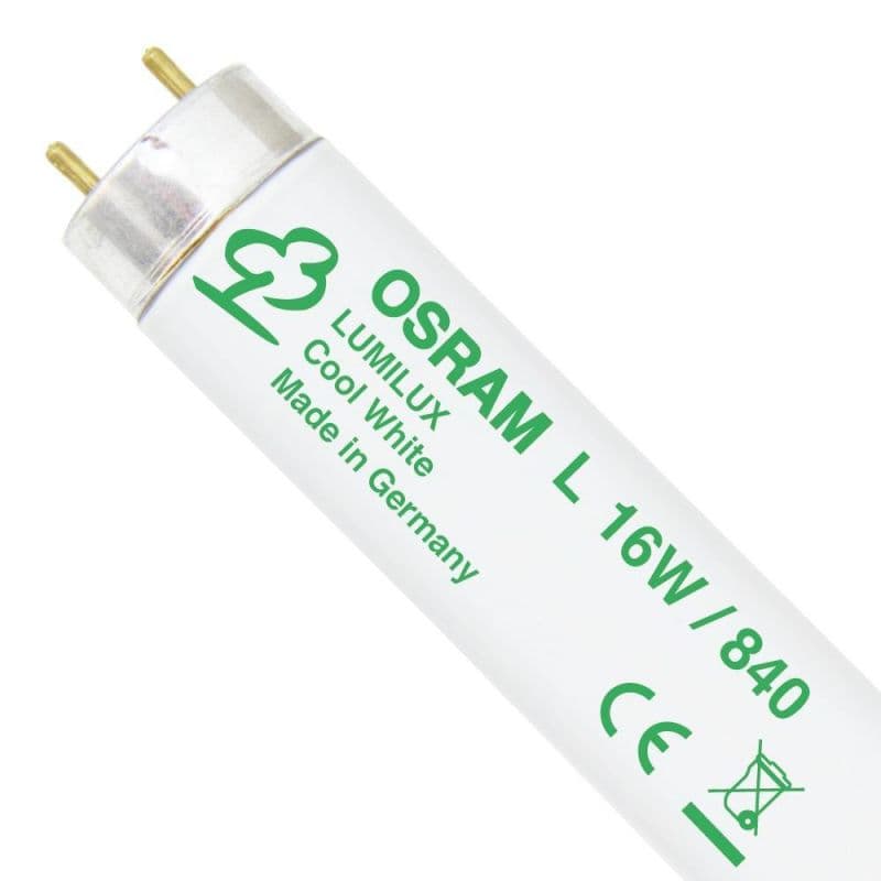 Tubo Fluorescente T8 16W 840 OSRAM 720mm