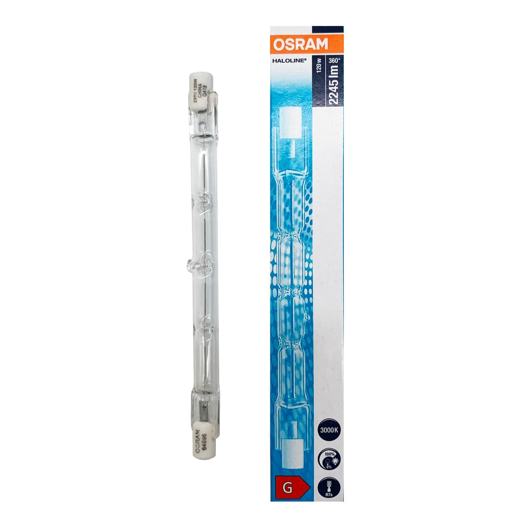OSRAM HALOLINE PRO 120W R7S 120mm Alogena Lineare