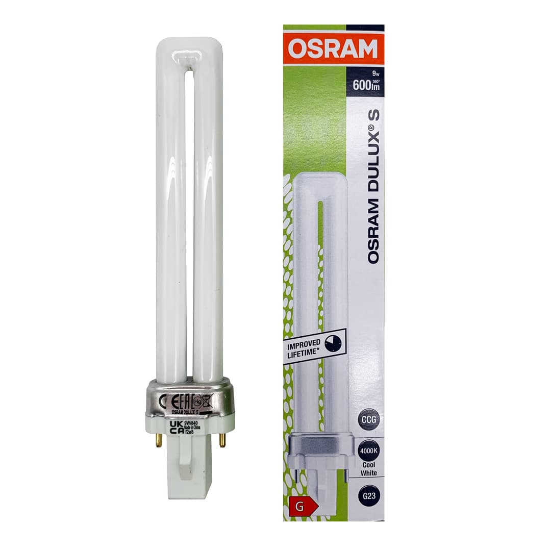 OSRAM DULUX S 9W/840 G23 - Lampada Fluorescente Bianco Freddo