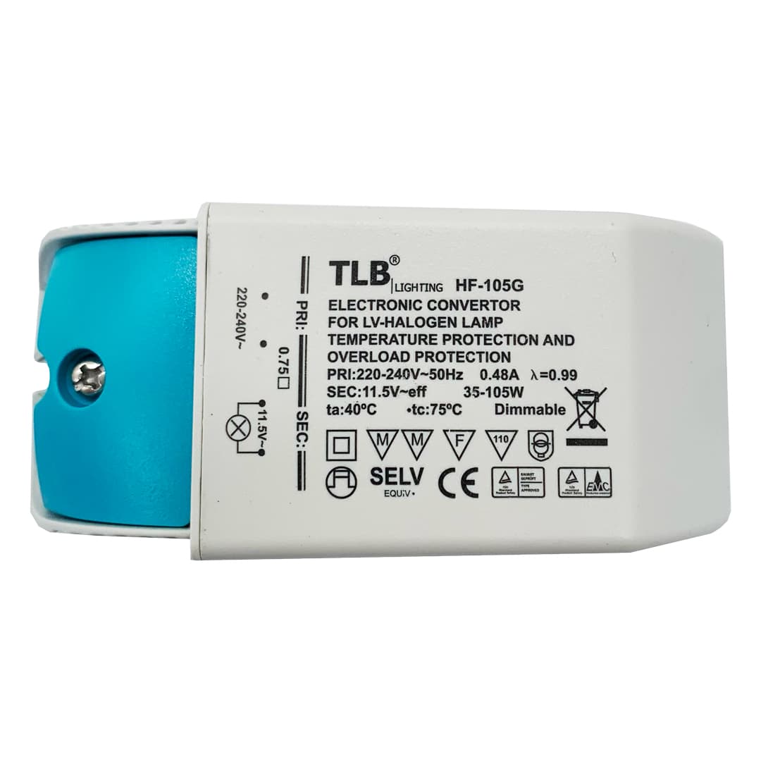 Driver Elettronico AC 12V 35-105W TLB Dimmerabile