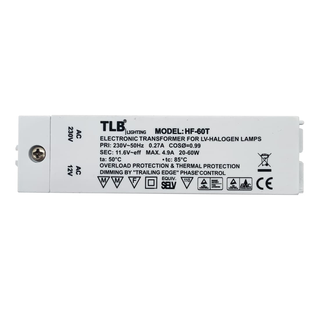 Driver Elettronico 12V 20-60W Dimmerabile TLB 67941