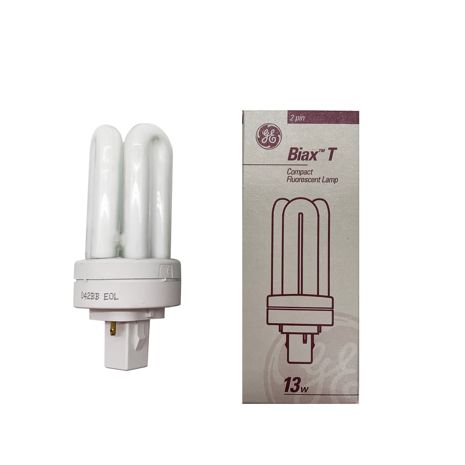 Lampada Fluorescente Biax T 13W 840 GX24D-1 GE