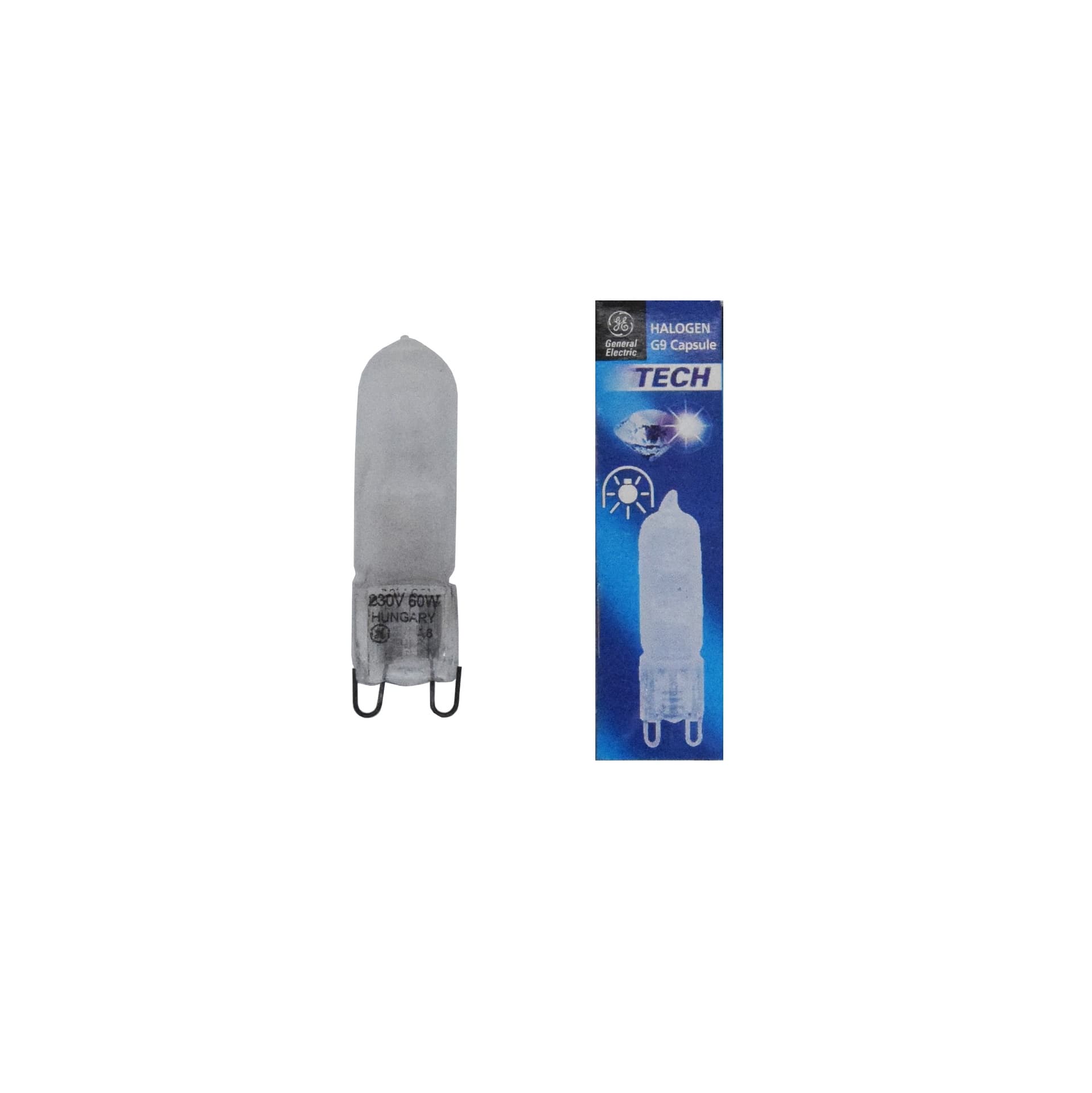 Lampada Alogena Halopin 60W G9 Frosted GE