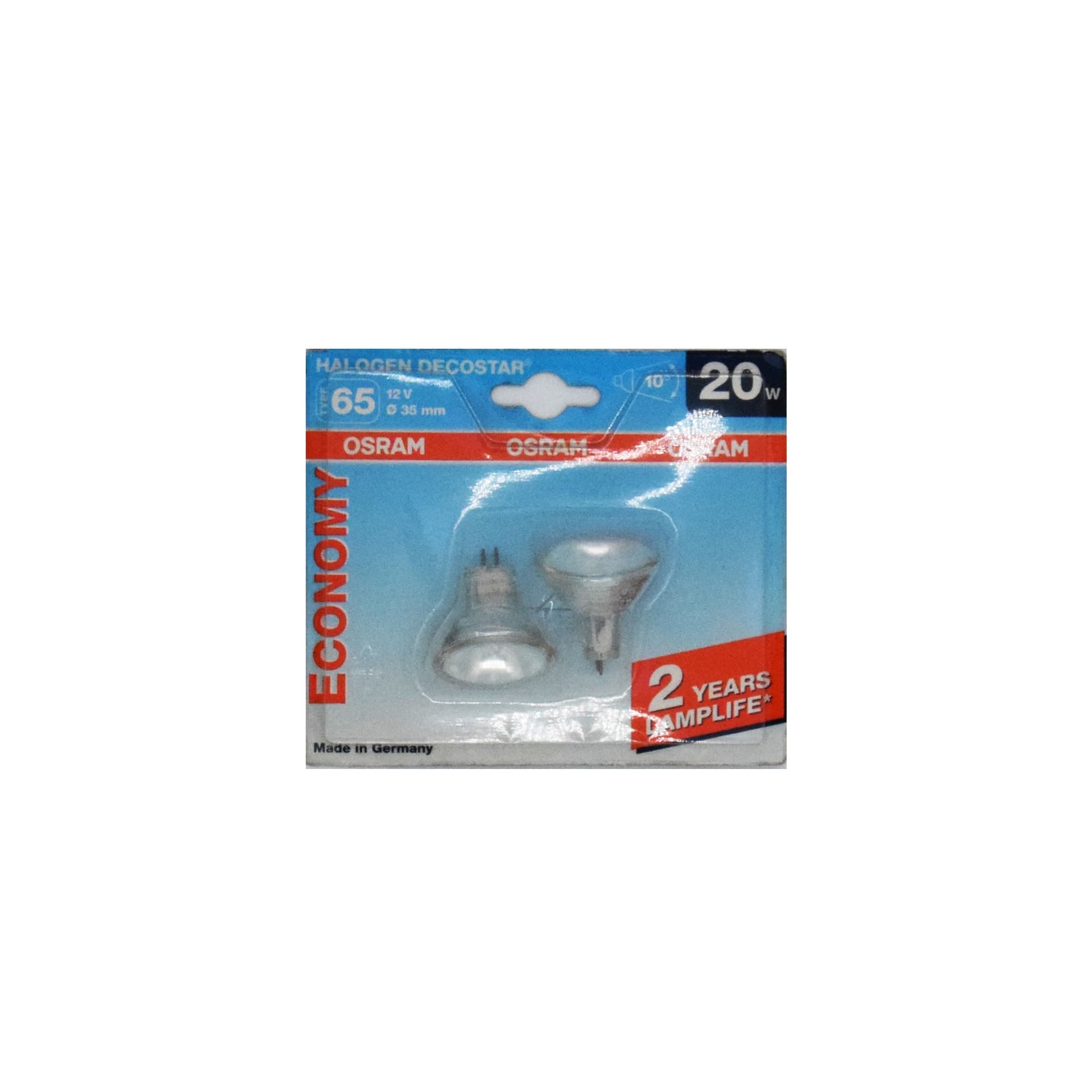 OSRAM Alogena MR11 20W 12V GU4 10° Dicro