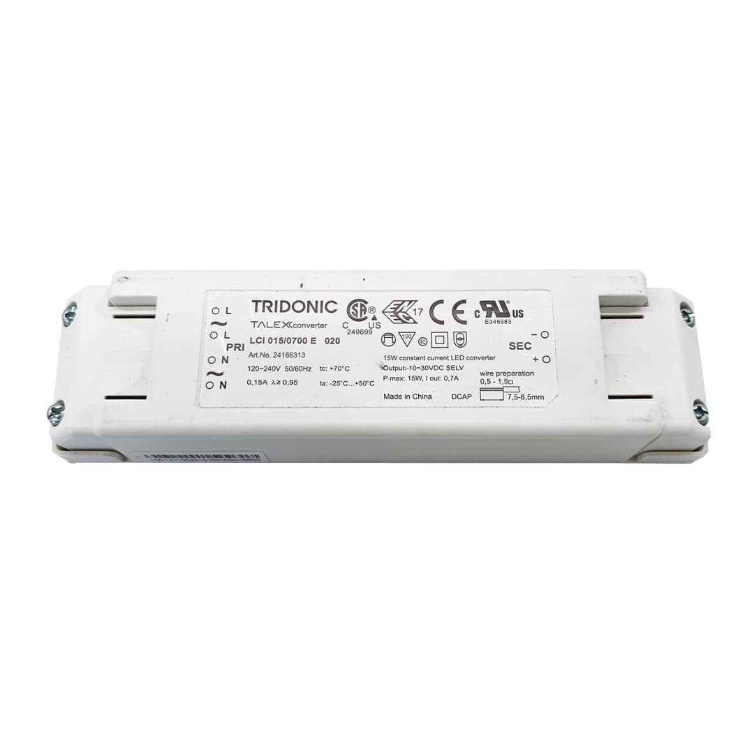 Driver LED 15W 700mA TLB Tridonic IP20