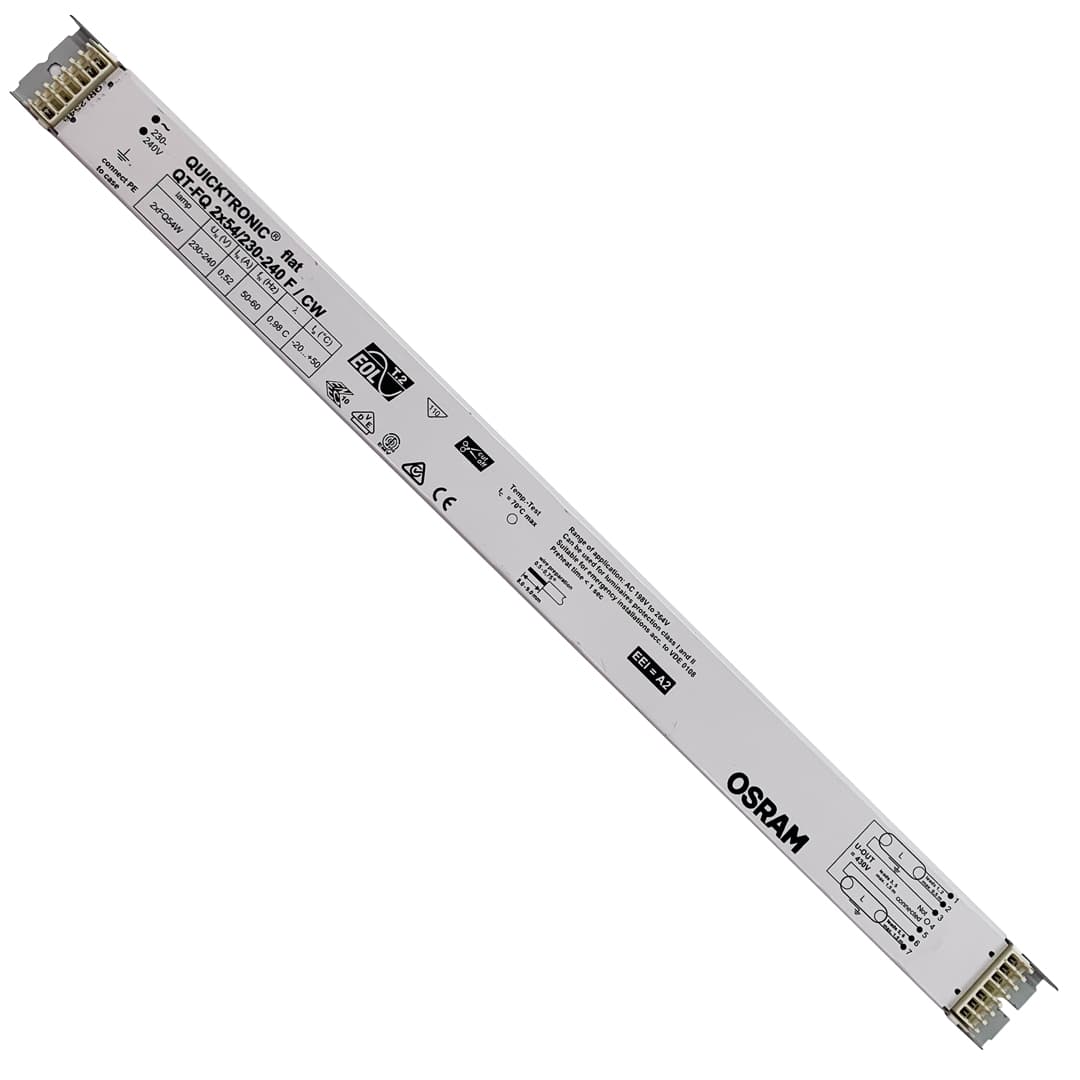 Elektronisches Vorschaltgerät für T5-Leuchtstoffröhren, 2x54 W, OSRAM