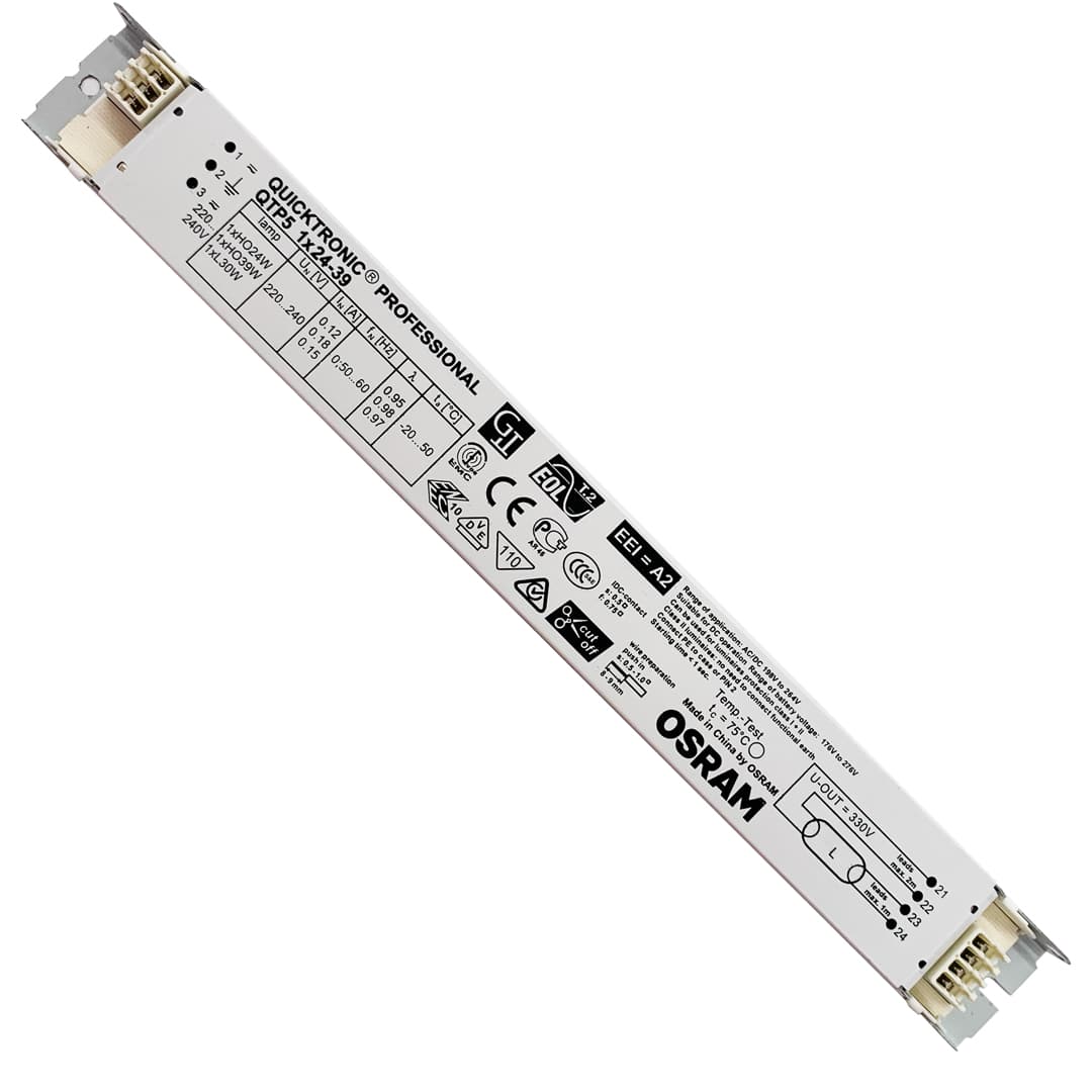 Ballast Elettronico Fluorescente T5/T8 24/39W OSRAM