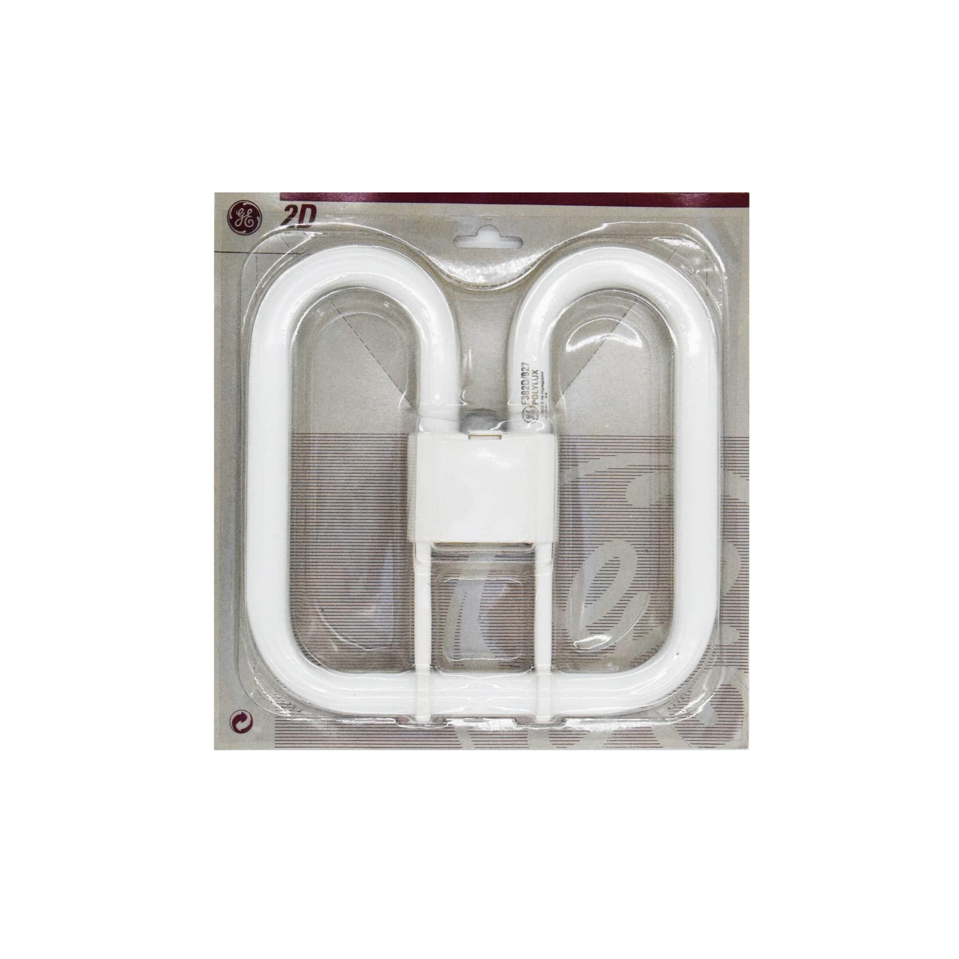 Lampada Fluorescente 2D 38W 2700K GR10Q GE