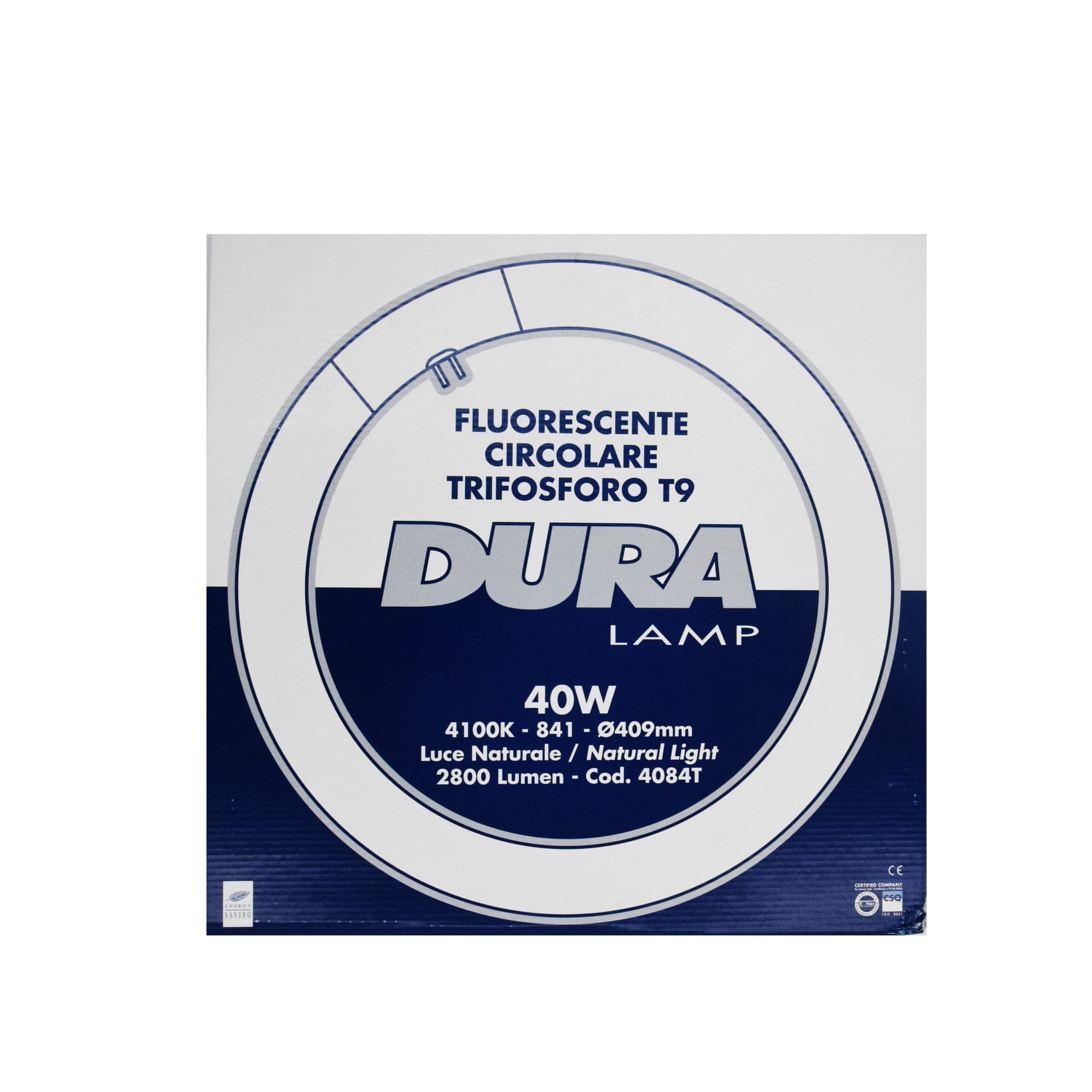 Lampada Fluorescente Circolina T9 40W 841 G10Q Duralamp