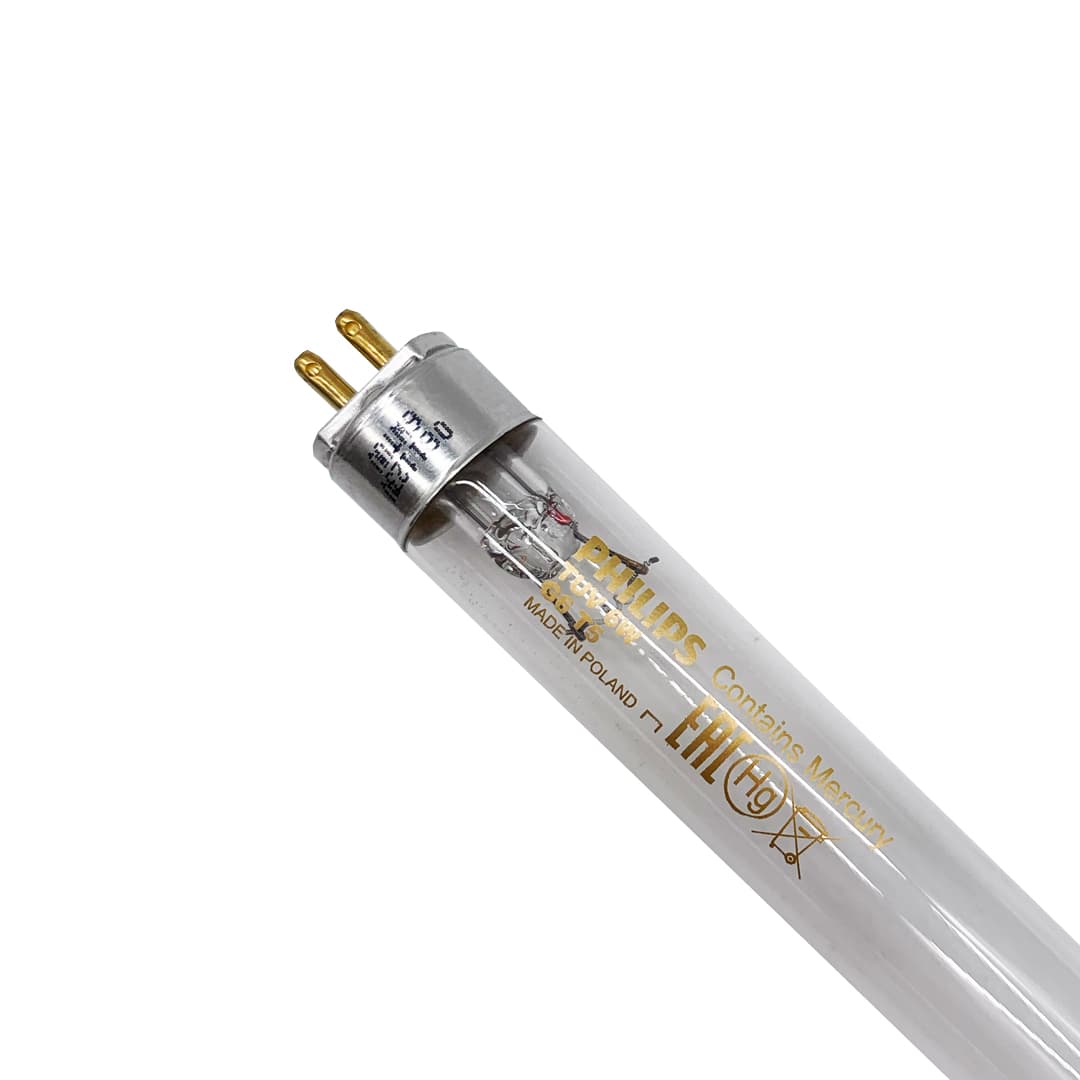 Lampada Fluorescente T5 6W TUV Germicida Philips G13