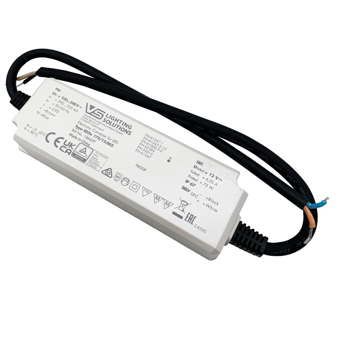 Driver LED 12V 75W IP67 Vossloh-Schwabe