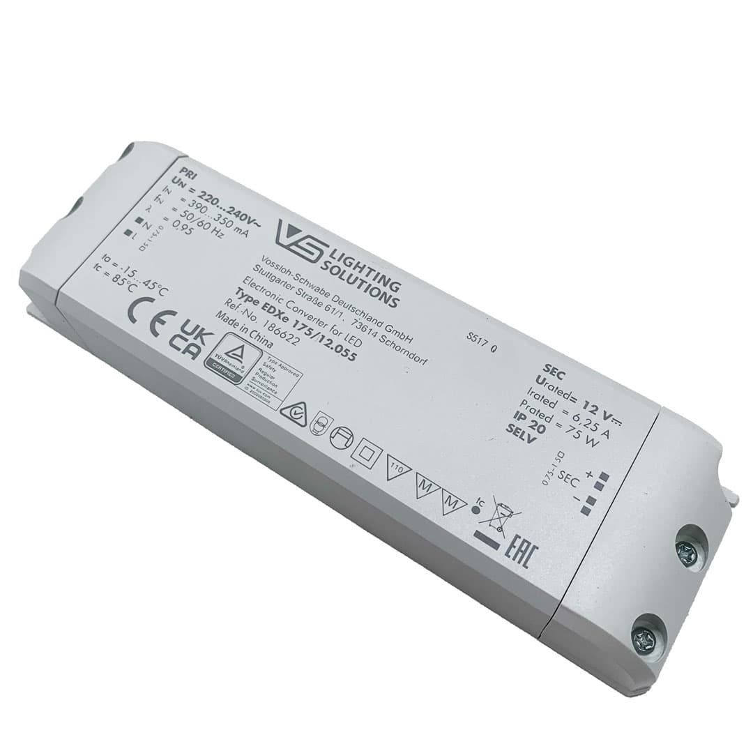 Driver LED 12V 75W Vossloh-Schwabe IP20