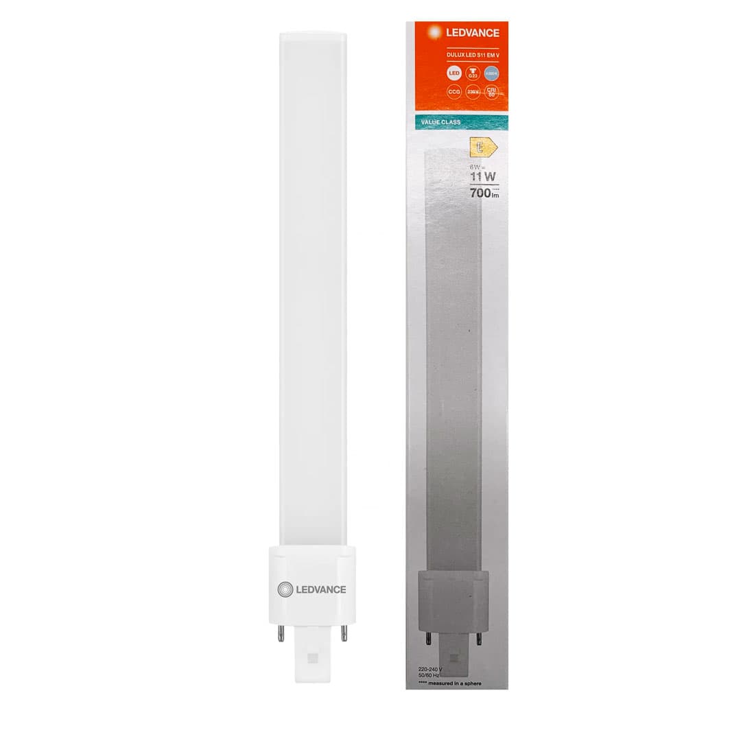 LEDVANCE DULUX S LED 6W 840 G23 - Bianco Naturale