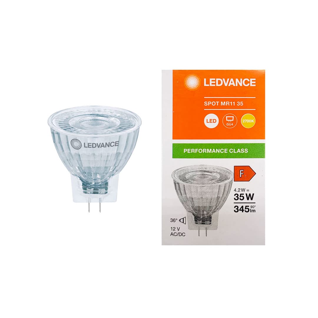 LEDVANCE MR11 LED 4,2W 827 36° GU5.3