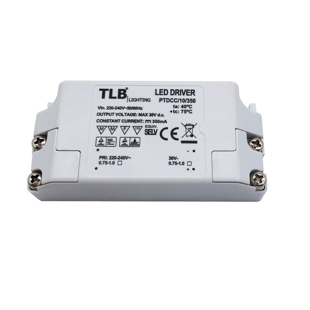 Driver LED 350mA 10W TLB – Alimentatore Compatto