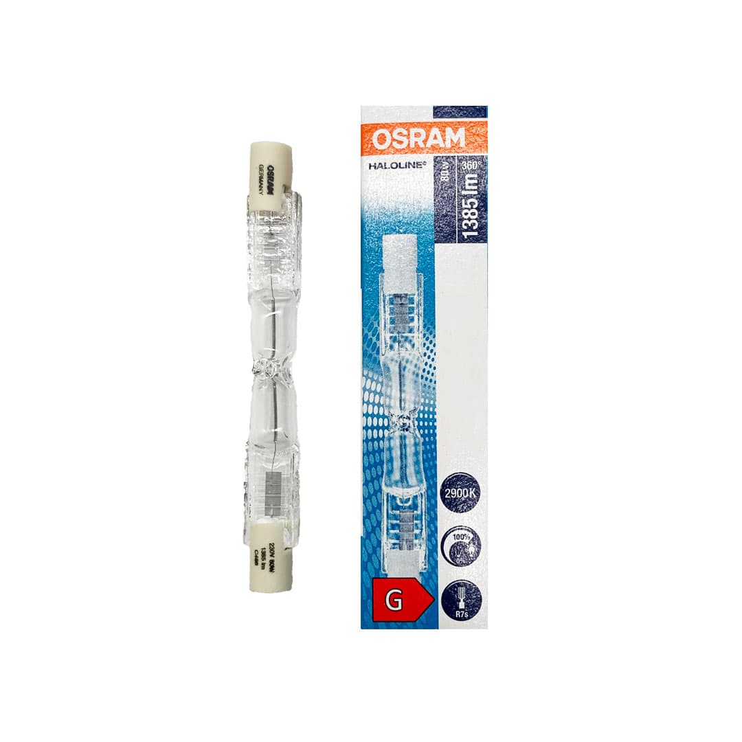 OSRAM HALOLINE PRO 80W R7S 78mm Alogena Lineare