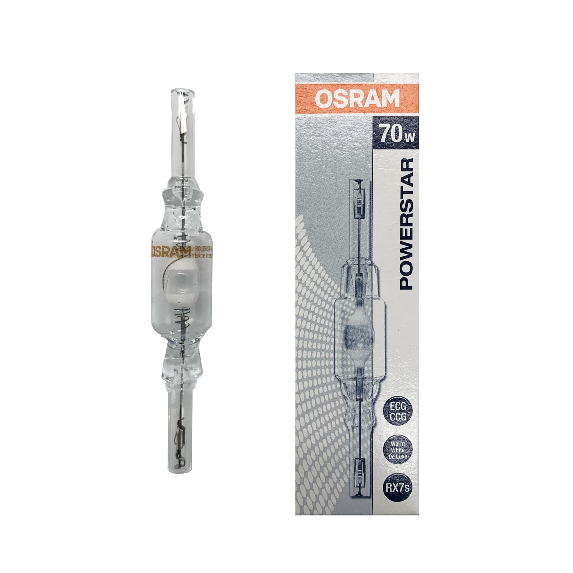 OSRAM HQI 70W/940 RX7S - Lampada Scarica Bianco Neutro