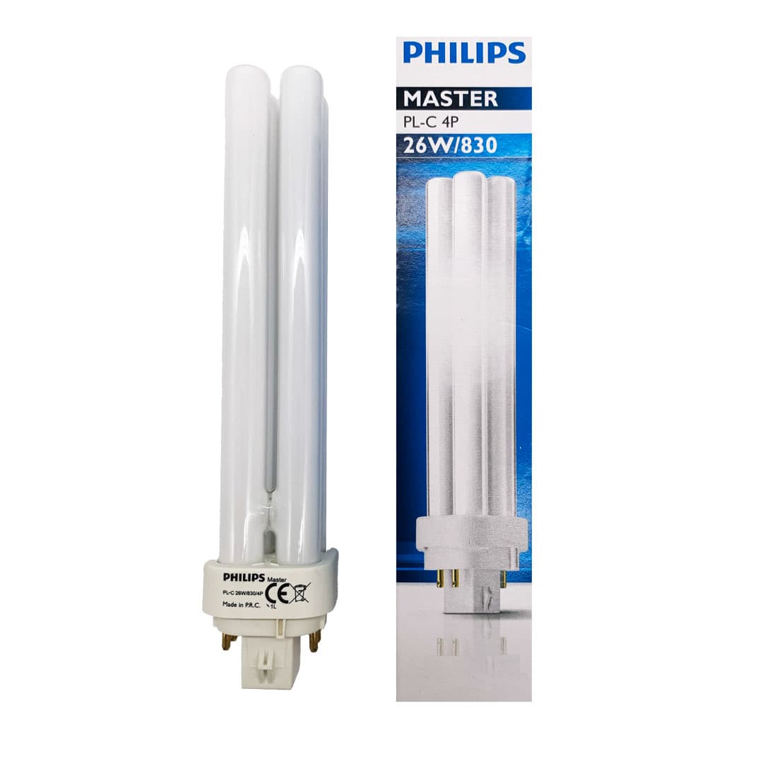Philips MASTER PL-C 26W 830 G24Q-3 Fluorescente