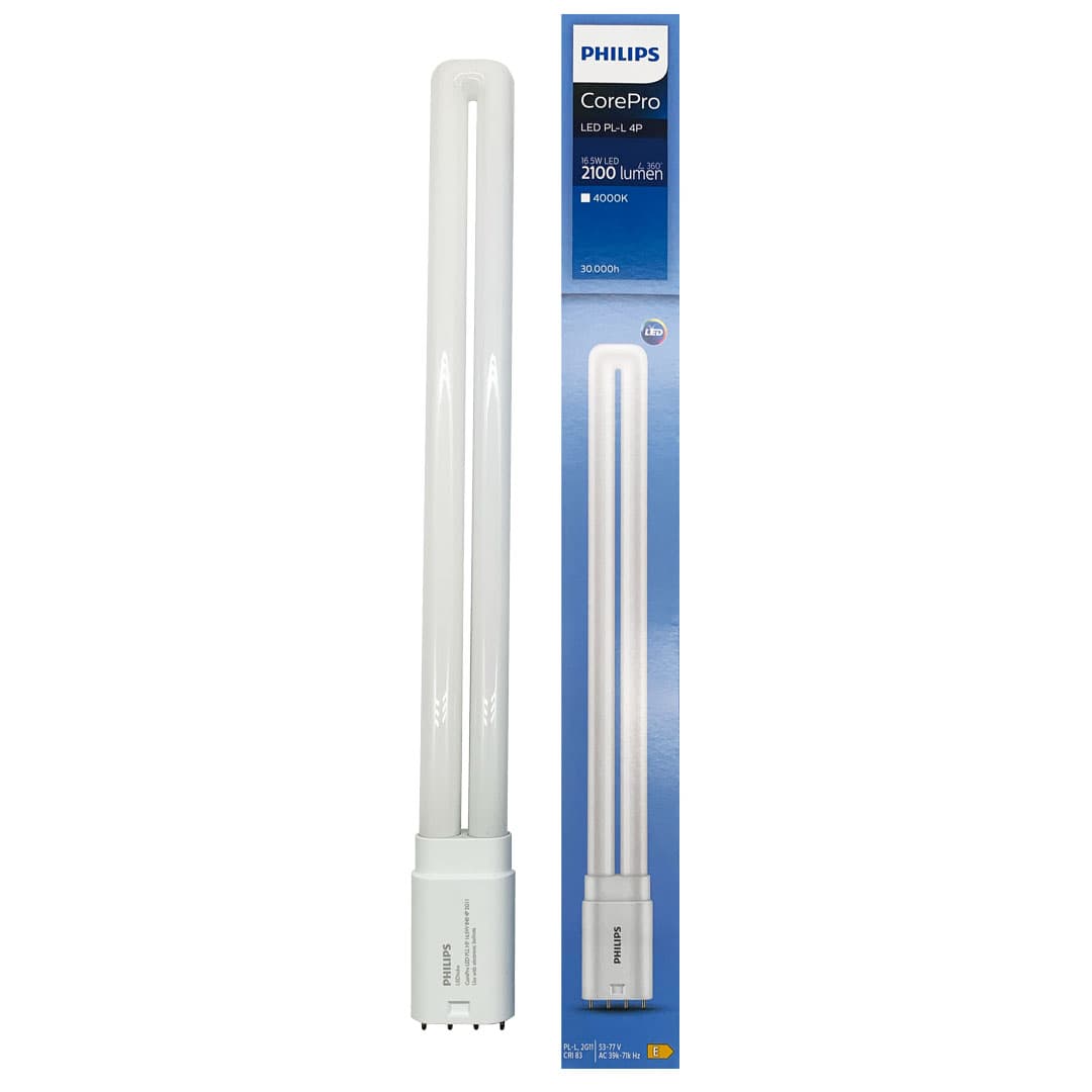 Lampada LED PL-L 16,5W 840 2G11 Philips