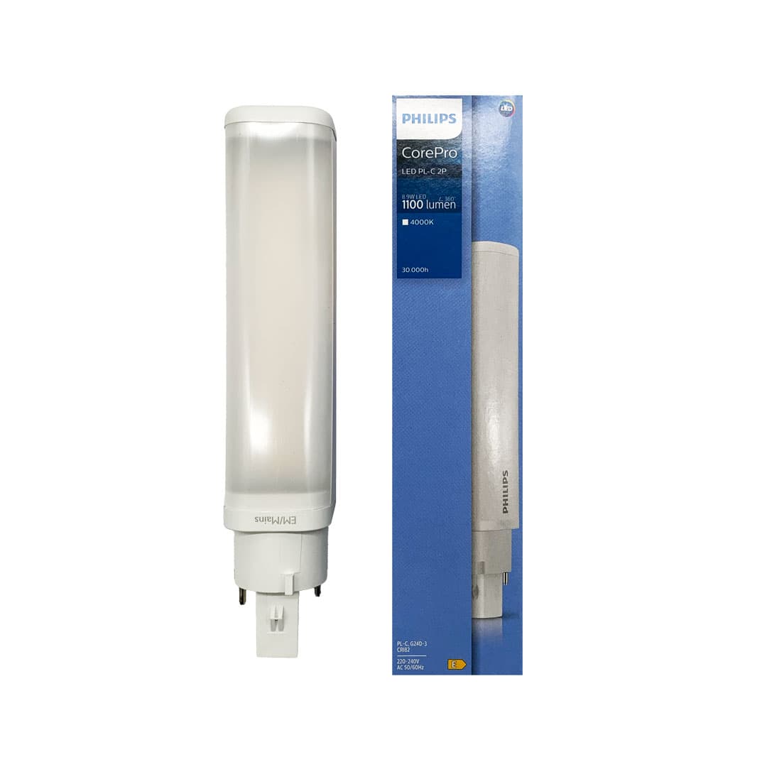 Lampada LED PL-C 8.9W 840 G24D-3 Philips