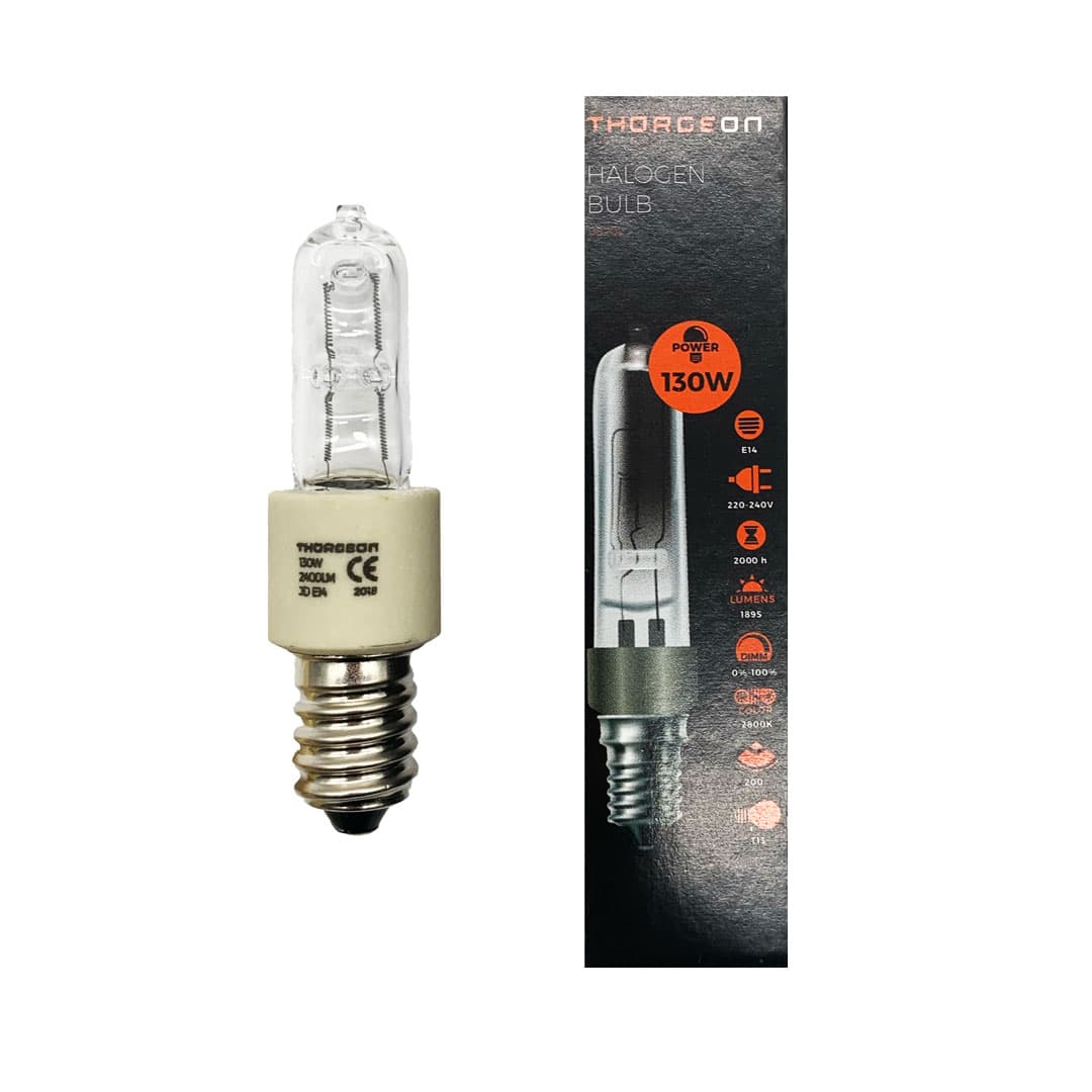 Lampada Alogena Tubolare 130W E14 Thorgeon
