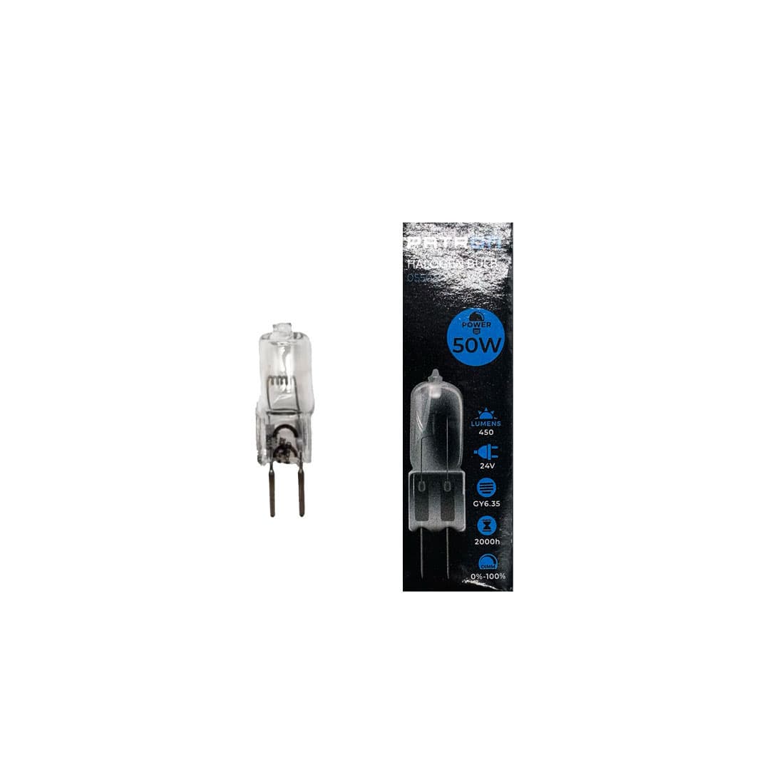 Lampada Alogena 50W 24V GY6.35 Patriot Bispina