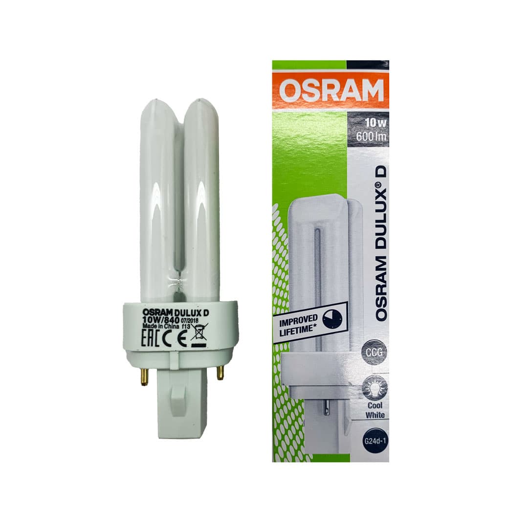 OSRAM Dulux D 10W/840 G24D-1 Fluorescente Bianco Neutro