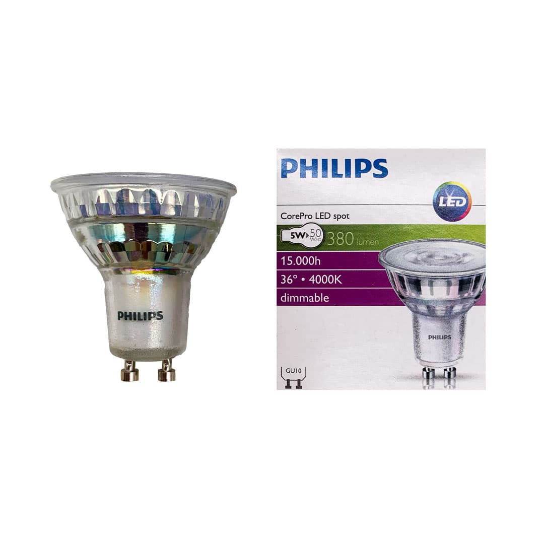 Philips PAR16 LED 5W GU10 4000K Dimmerabile 36°