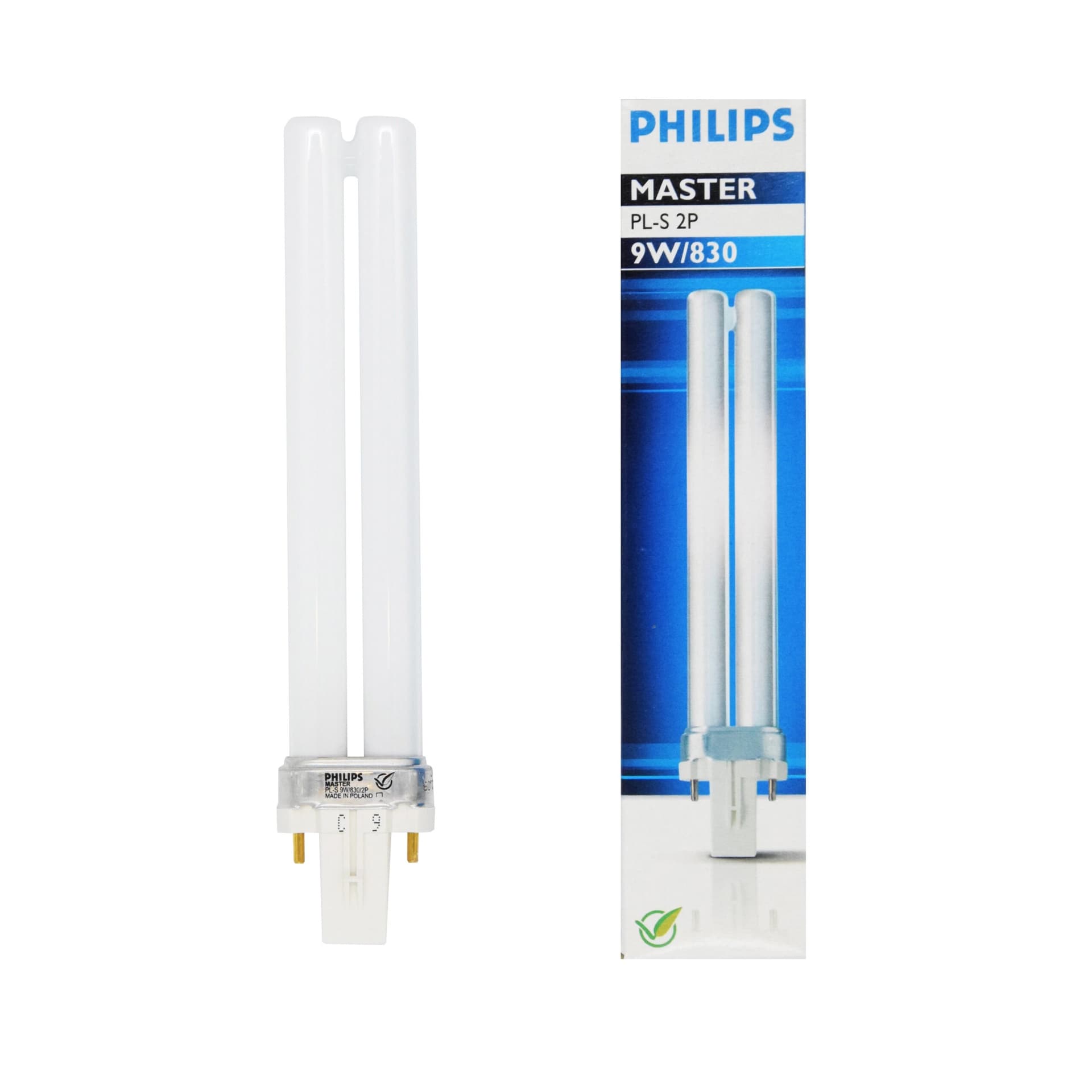 Philips MASTER PL-S 9W/840 G23 Fluorescente Bianco Neutro