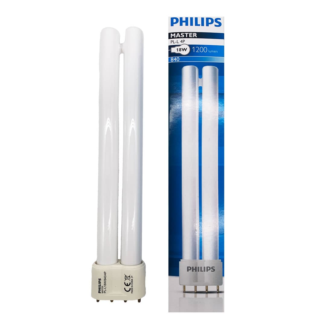 Philips PL-L 18W/840 2G11 Fluorescente Bianco Neutro