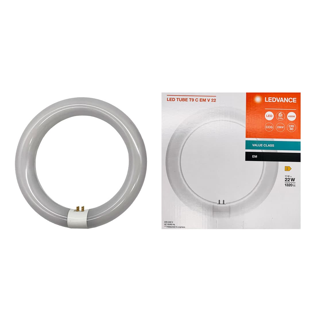 Lampada Circolina LED T9 11W 840 G10Q LEDVANCE