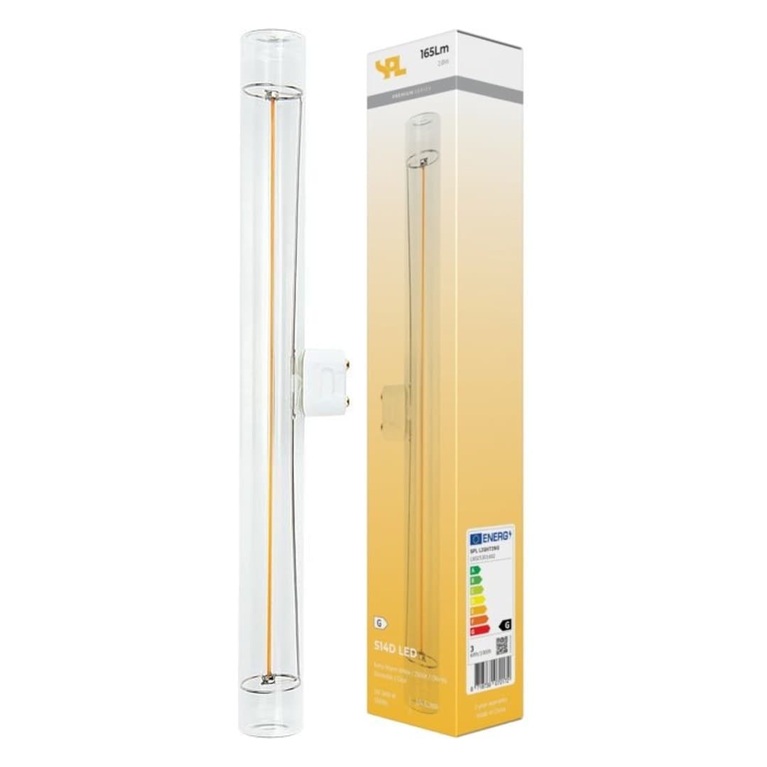 Lampada LED Linestra S14D 2.8W 2700K Dimmerabile SPL