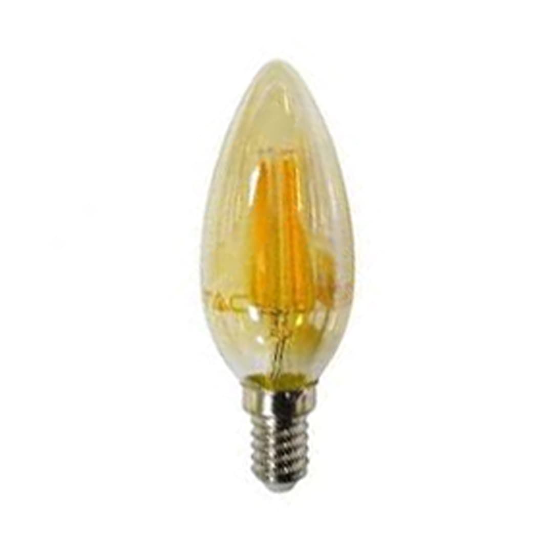 Lampada LED Oliva 4W E14 3000K Ambra TLB